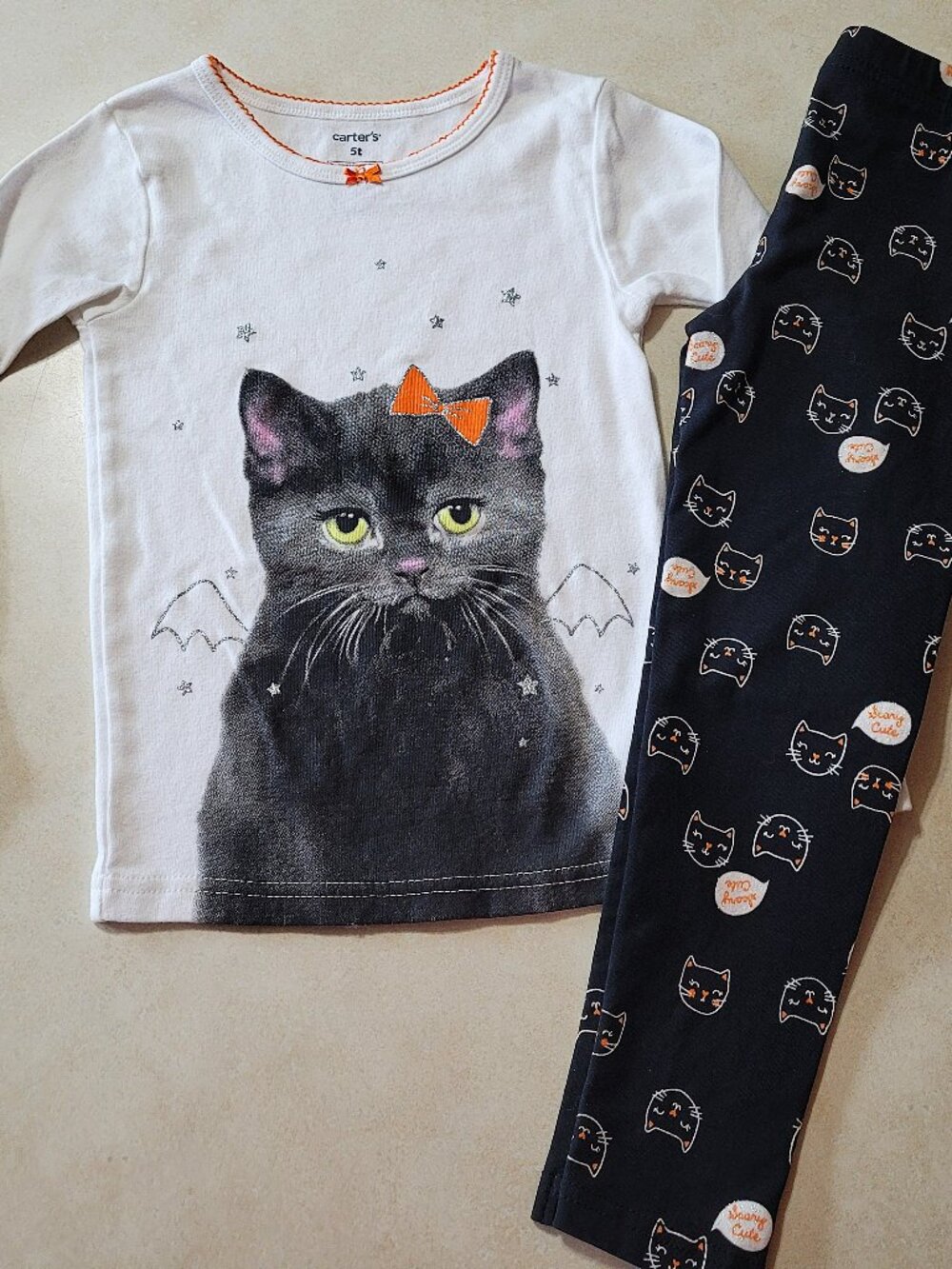 Girls size 5t Carter's Fall/Halloween